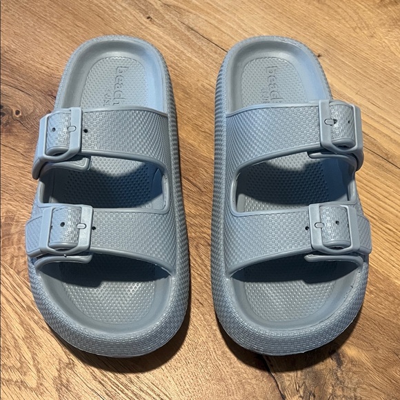 NEW Beach Slides by J/Slides Grey Eva SoCool Platform Slides Size 8 - Picture 12 of 12